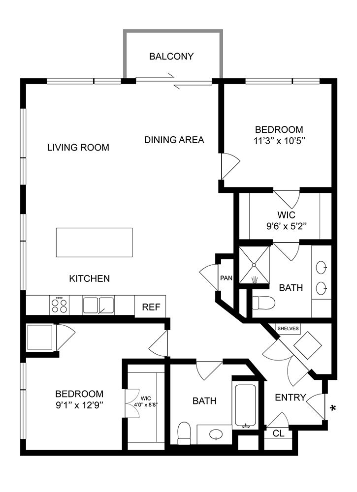 Dylan B16 floor plan